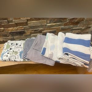 Muslin Blankets & Flannel Sherpa Throw